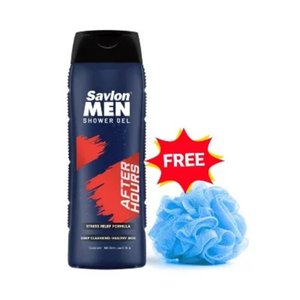 Savlon Men Shower Gel (Free Loofah)