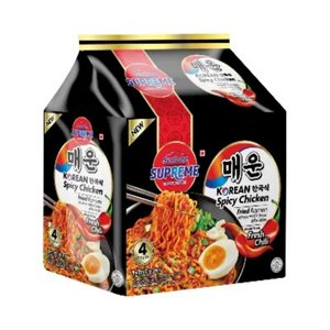 Sedaap Supreme Instant Korean Spicy Chicken Noodles