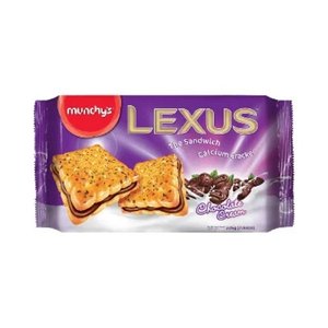 Munchy's Lexus Chocolate Cream Sandwich Cracker