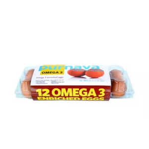 Purnava Omega 3 Enriched Eggs