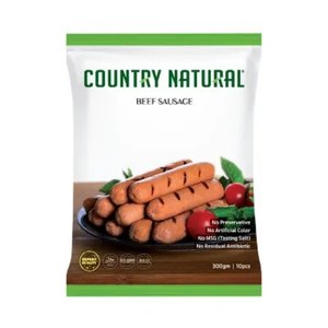 Country Natural Beef Sausage
