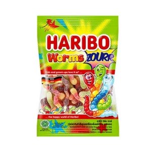 Haribo Worms Zourr Candy