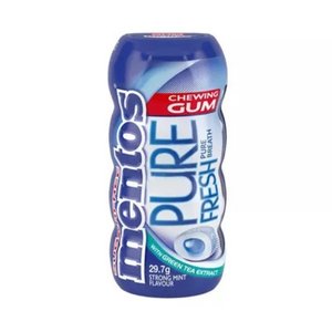Mentos Pure Fresh Chewing Strong Mint Sugarfree Gum