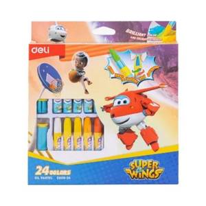 Deli Oil Pastel 24 Color