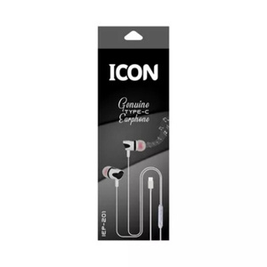 Icon Genuine Earphone Type - C White (IEP-201)