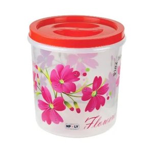 Npoly Printed Container (Tr Pink) 15 ltr